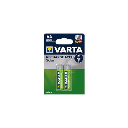 VARTA Solaire ACCU AA 800mAH Blister de 2