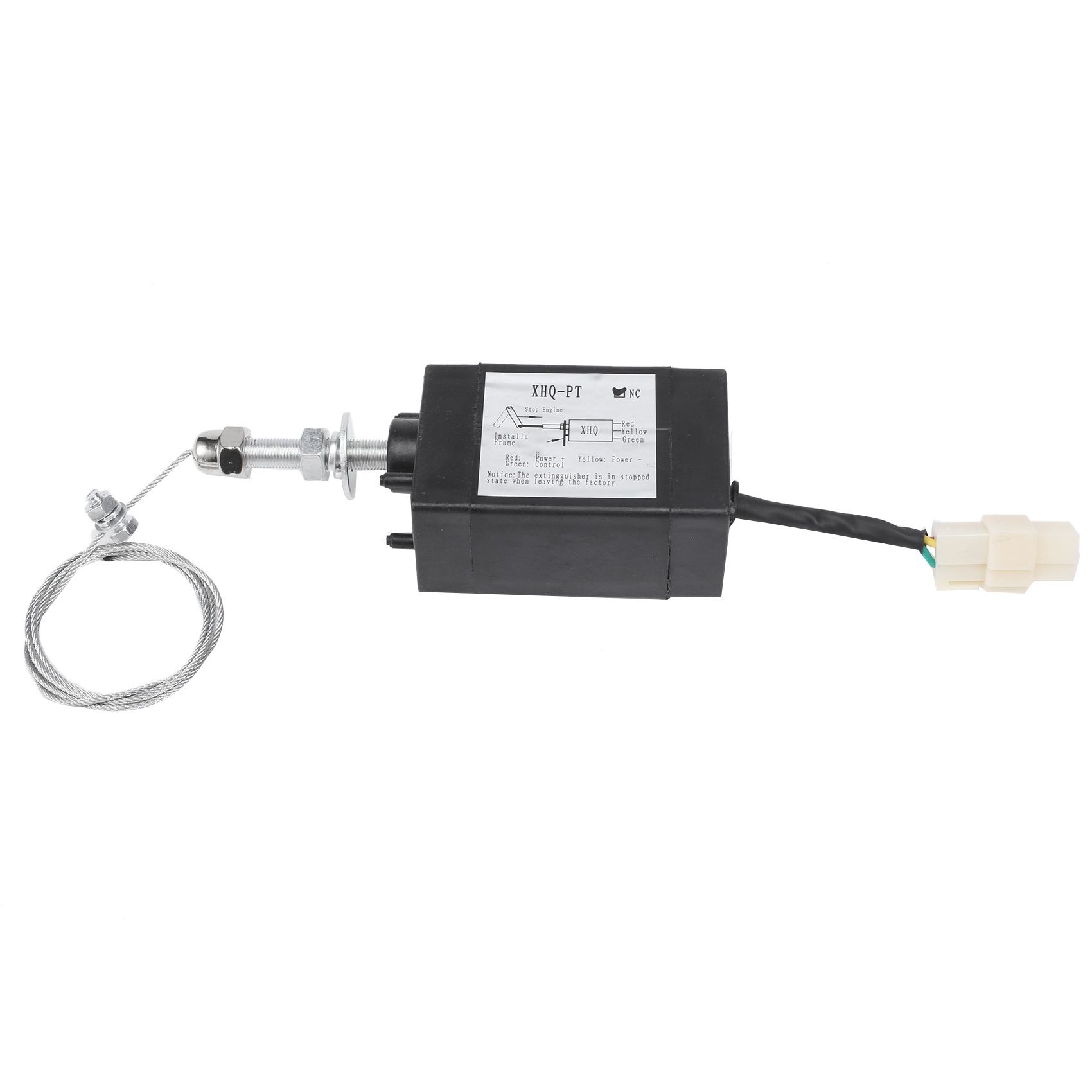 Normalement Ouvert No 12v Dispositif D'extinction Du Moteur Off Valve -Pt-No Normalement Ouvert 12v