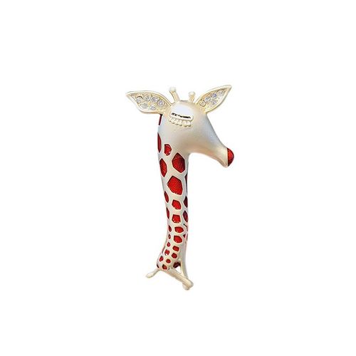 2025 Nouveau Girafe Broche Fille Épingle Broche Pull Accessoires De Costume