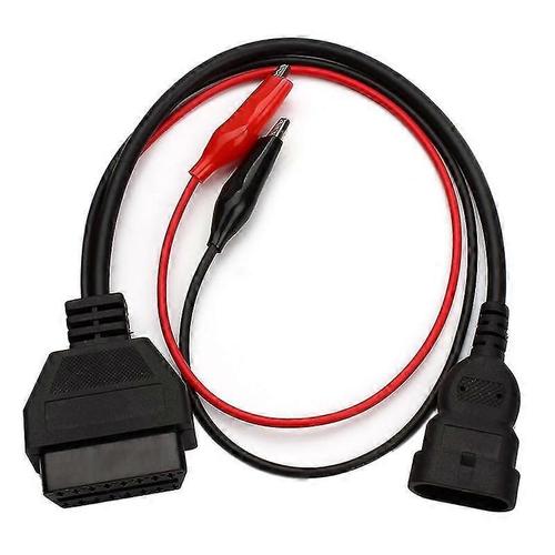 Pour Fiat 3 Broches Alfa Lancia À 16 Broches Obdii Obd2 Obd-Ii Connecteur Adaptateur Auto Car Cable Obd Pour Fia