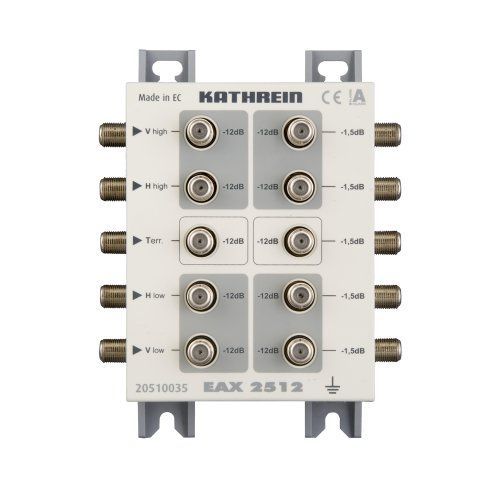 KATHREIN EAX 2512 - Prise d'antenne - connecteur F femelle pour connecteur F femelle - intérieur