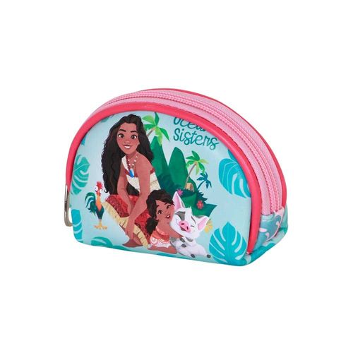 Porte-monnaie Ovale Casual - Disney Vaiana Family - Bleu - Taille Unique