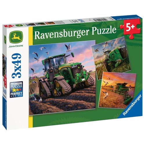 Puzzle Puzzles 3x49 P - Les Saisons / John Deere