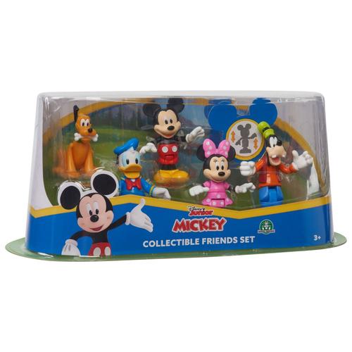 Disney - minnie - coffret 5 figurines 7.5 cm articulees, figurines
