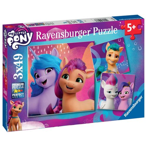 Puzzle Puzzles 3x49 P - Magnifiques Poneys / My Little Pony