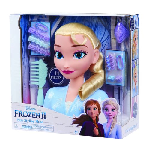 La Reine Des Neiges La Reine Des Neiges 2 - Tête À Coiffer - Elsa