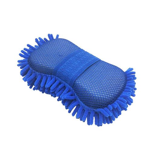 Gants de lavage de voiture Chenille,éponge microfibre,sans rayures,velours corail,Double face,outil de nettoyage - Type Style 2