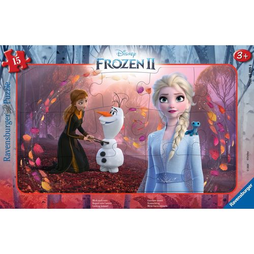 Puzzle Puzzle Cadre 15 P - Regard Vers L'avenir / La Reine Des Neiges 2