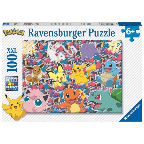 Puzzle Puzzle 100p Xxl - Prêt Pour La Bataille ! / Pokémon