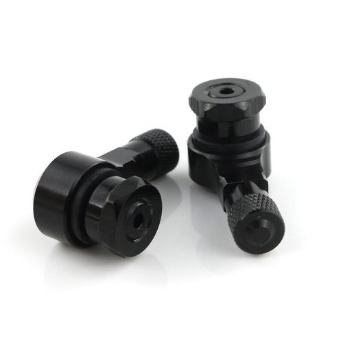 Tiges De Valve Avant Et Arrière De Moto Cnc,Résistantes À 90 °,11.3mm,Pour Kawasaki Vn 650 - Type Black