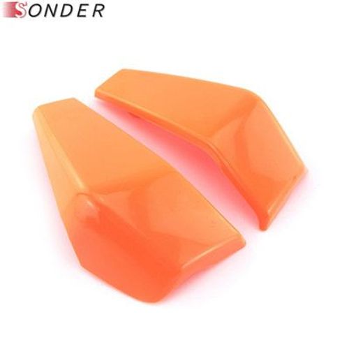 Protecteur De Couvercle Latéral De Radiateur Pour Ktm Duke 125 Duke125 Duke200 Duke390,200 390 2013 2014 2015 2016 - Type Orange