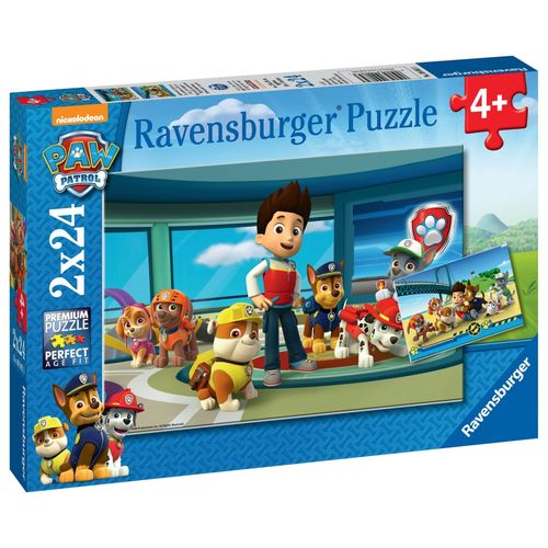 Puzzle Puzzles 2x24 P - Des Museaux Efficaces / Pat'patrouille