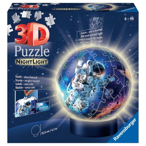 Puzzle Puzzle 3d Ball 72 P Illuminé - Les Astronautes