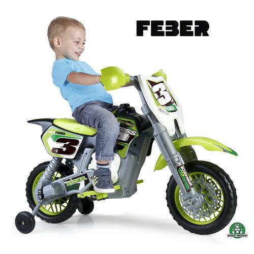 Moto With Battery Feber - Moto Cross Rider 6v