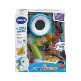 VTECH Funny Sunny bleu - Lampe réveil boîte à histoire - Mon