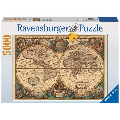 Puzzle Puzzle 5000 P - Mappemonde Antique