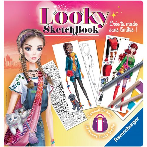 Artistique Looky Sketch Book Petits Animaux