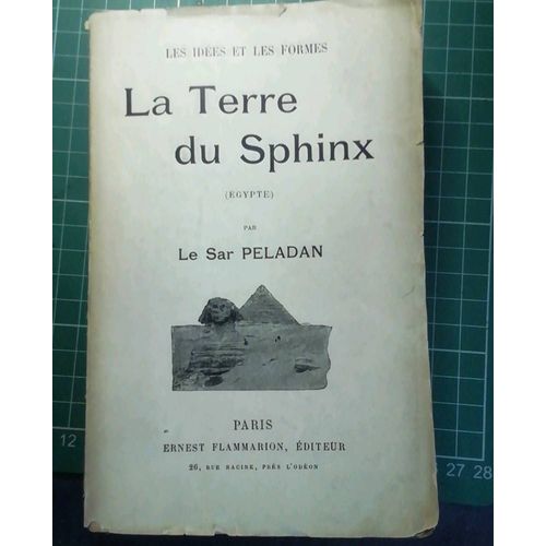 War Peladan - La Terre Du Sphinx Flammarion 1899