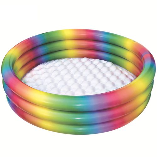 Piscine gonflable rectangulaire en PVC pour enfants,baignoire de pataugeoire épaisse,sports d'intérieur,extérieur,été,2021,110 cm,128 cm,155cm - Type 130cm
