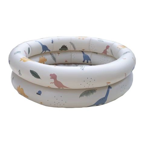 Piscine De Plage Gonflable Pour Bébé,Pataugeoire Intérieure Et Extérieure En Pvc Souple,Clôture Ronde À Balles,Salle De Jeux,2022 - Type Dinosaur Pattern