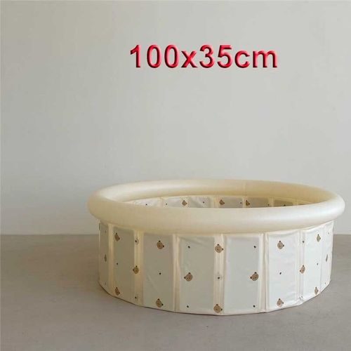 Piscine À Balles Coréenne Pour Enfants,Pataugeoire Gonflable Pliable Portable Pour Bébé,Jeu D'eau Pour Tout-Petits,Centre De Jeu De Jardin - Type 1-S