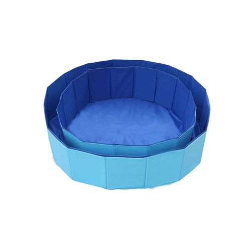 Piscine Mobile Pliante Pour Animaux De Compagnie,Baignoire Pour Animaux De Compagnie En Pvc,Fournitures De Livres,Bassin De Sable Pour Grands Et Petits Chiens Et Chats - Type Tafu-Blue-60x20