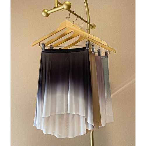 Jupe De Danse De Ballet Pour Femme,Robe De Justaucorps,Jupe Longue,Impression En Filet Doux,Pratique De La Danse Pour Fille,Haute Qualité