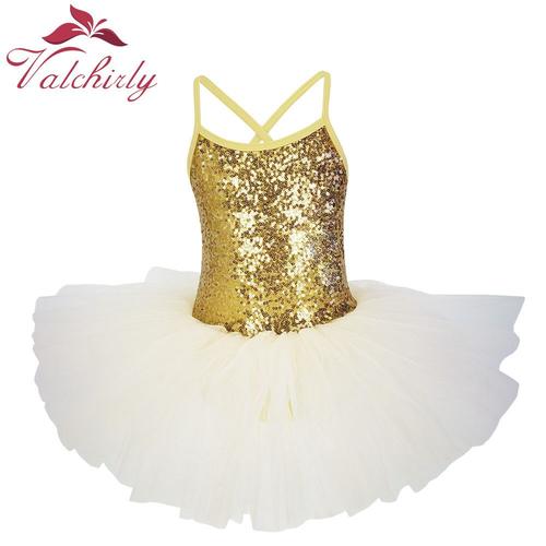 Costume De Ballerine À Paillettes Pour Fille,Robe À Fleurs,Vêtements De Brev,Justaucorps De Ballet,Tutu De Patinage