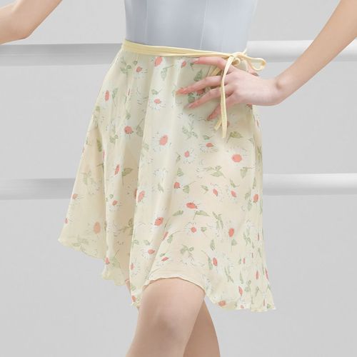 Jupes De Danse En Mousseline De Soie Pour Femmes,Imprimé Floral,Ballet,Filles Adultes,Jupe Ronde,Vacances,Salle De Rh