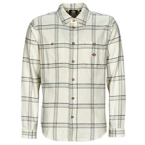 Chemise Dickies Warrenton Shirt Ls Blanc