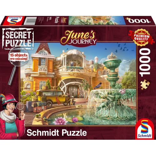Puzzles Manoir Orchidée, 1000 Pcs
