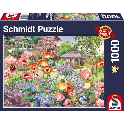 Puzzles Jardin En Fleurs, 1000 Pcs
