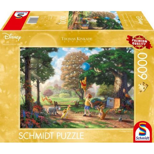 Puzzles Disney, Winnie Pooh Ii, 6000 Pcs