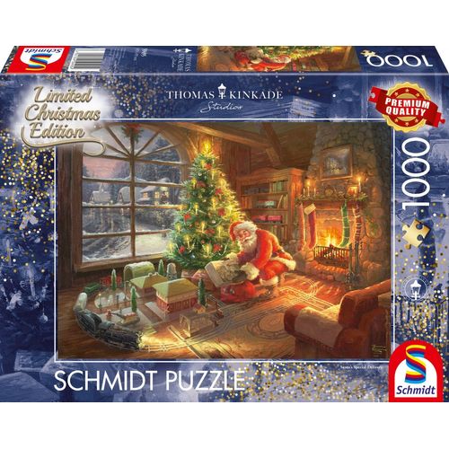 Puzzles Passage Du Père Noël, Limited Edition, 1000 Pcs