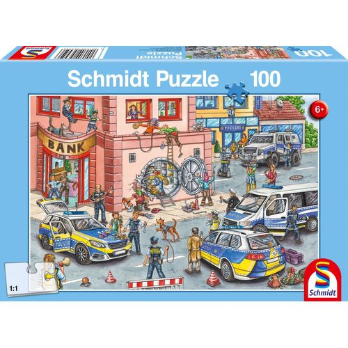 Puzzles Opération De Police, 100 Pcs