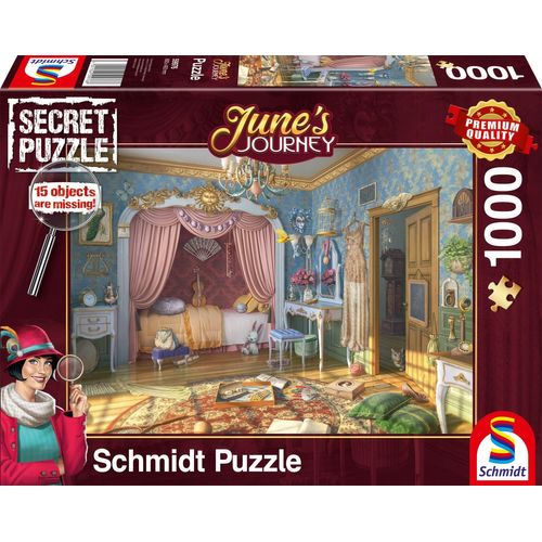 Puzzles La Chambre À Coucher De June, 1000 Pcs