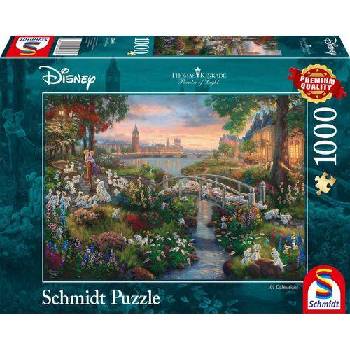 Puzzles Disney, Les 101 Dalmatiens, 1000 Pcs