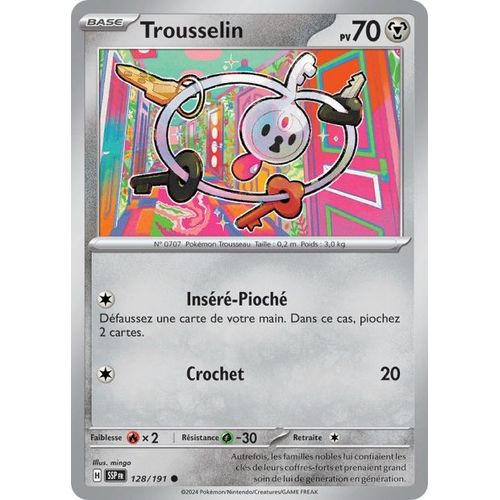 Carte Pokémon - Trousselin - 128/191 - Ev8 Etincelles Déferlantes