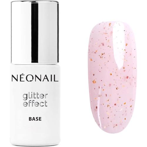 Vernis Semi Permanent Base Coat 7,2 Ml Vernis Gel Uv Semi Permanent Glitter Effect Base Pink Sparkle Base Vernis À Ongles Gel Polish Gel Uv Nail Art 