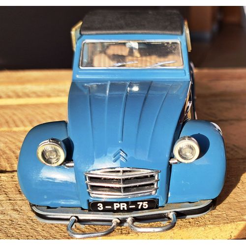 Citroën 2 Cv Bleu Pétrole Solido Echelle 1/17-Solido