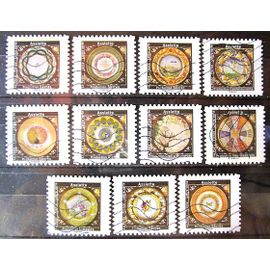 2019. Adh1777;Adh1778;Adh1779;Adh1781;Adh1782;Adh1783;Adh1784;Adh1785;Adh1786;Adh1787;Adh1788: Artisanat - Porcelaine