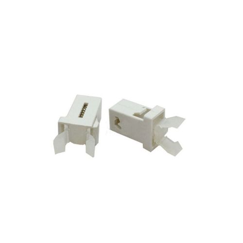 10 pièces/lot PR-001 magasin 001 petite porte serrure interrupteur serrure pour MS climatiseur décodeur TV EVD DVD porte couverture noir blanc - Type White