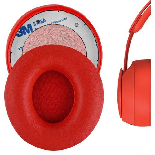 Coussinets de rechange pour casque Beats Solo Pro - Rouge