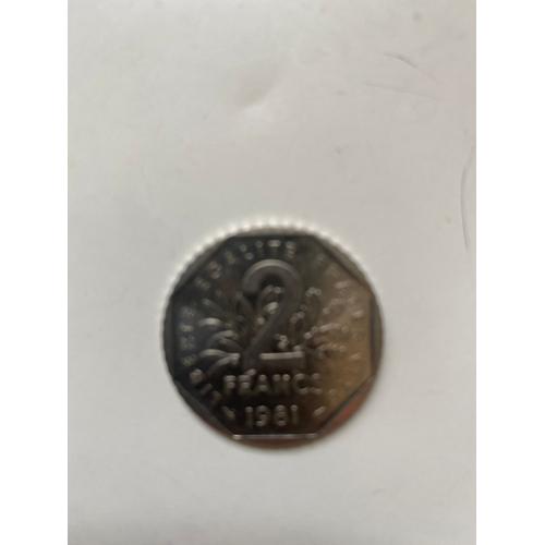 Pièces 2 Francs 1981