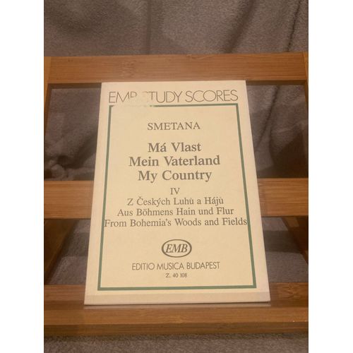 Smetana Ma Vlast Iv Z ?Eských Luh? A Háj? Partition Orchestre Emb Z. 40108
