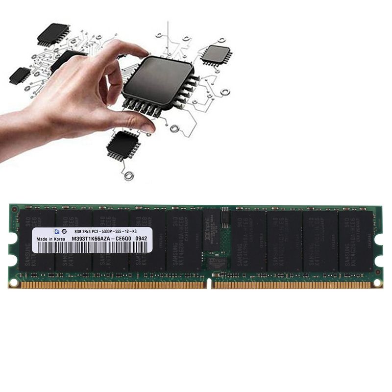 RAM DDR2 RECC + gilet de refroidissement pour serveur, 8 go,... - 2
