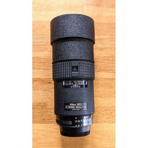 Objectif Nikon AF Nikkor 180mm f/2.8 ED - Occasion