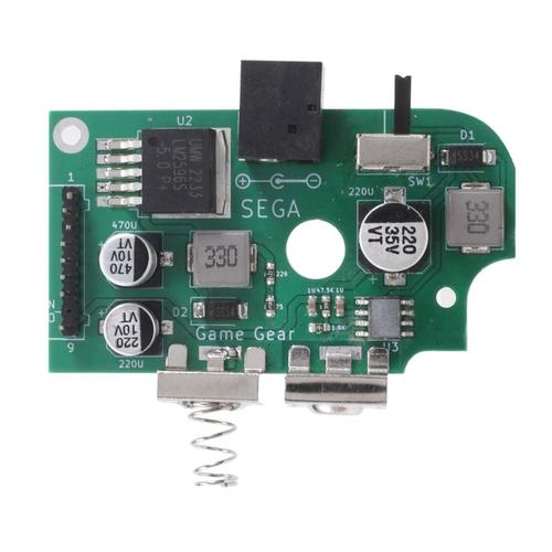 Kit De Réparation De Condensateurs Ic, Panneau D'alimentation Pré-Soudé Pour Sega Game Gear Gg All Edition