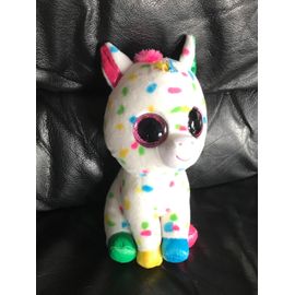 Peluche Ty Beanie Boo's Collection Harmonie Licorne Multi Couleurs Gros Yeux  24cm 2018