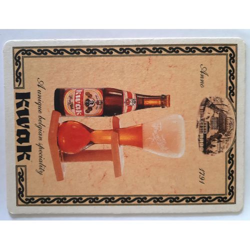 Sous-Verre À Bière Kwak Belge